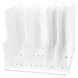 Trieur 5 divisions Exacompta Modulotop blanc