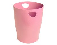 Corbeille à papier Ecobin Exacompta gamme AutentiK - rose