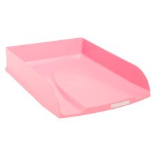 Set of 4 Exacompta combo styli pink mail baskets