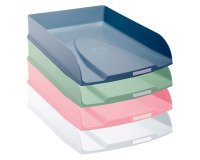 Set van 4 brievenbakjes Exacompta Combo Styli assortiment