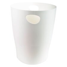 Paper bin Ecobin Exacompta AuthentiK range - white