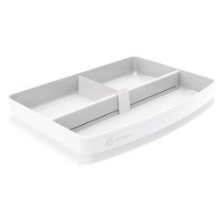 Compartment for Combo Top mail basket - white