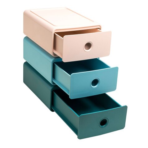 During the 3-mini Exacompta Tiny Box Skandi assorted colors classification module