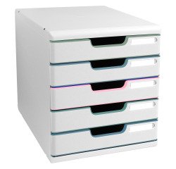 Module de classement Exacompta Modulo 5 tiroirs couleur