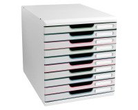 Schubladenbox mit 10 Schubladen ""Modulo""
