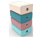 Lort de 3 mini module de classement Exacompta Tiny Box Skandi couleurs assorties