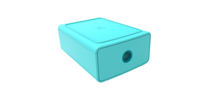 Mini module de classement Exacompta Tiny Box gamme Skandi - 1 tiroir