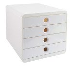 Module de classement Exacompta Pop Box 4 tiroirs