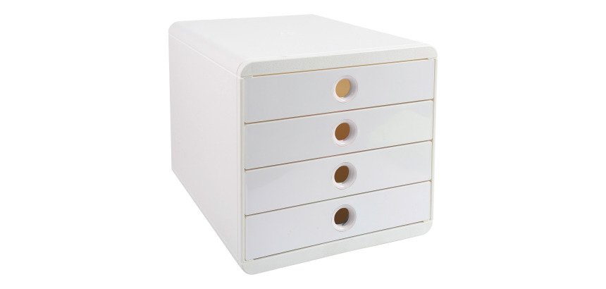 Module de classement Exacompta Pop Box 4 tiroirs