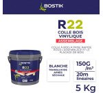 Colle à bois vinylique R22 D1 Bostik - Seau de 5 Kg