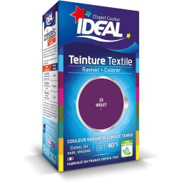 Teinture textile liquide Grand Teint Idéal - Violet N°23 - 40 ml