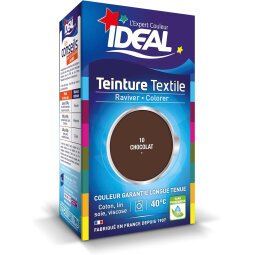 Teinture textile liquide Grand teint Idéal - Chocolat N° 10 - 40 ml