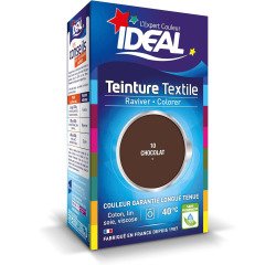 Teinture textile liquide Grand teint Idéal - Chocolat N° 10 - 40 ml