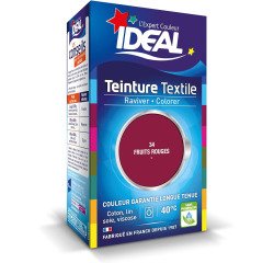 Teinture textile liquide Grand Teint Idéal - Fruits rouges N°34 - 40 ml
