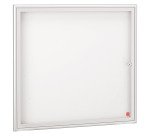 Innenanzeigevitrine Bruneau Aluminium - 6 Blätter