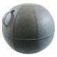 Siège ballon ergonomique Unilux Ø 65 cm Unilux Ergo Sphere en feutrine, gris