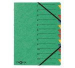 Sorteermap 'EASY', A4-formaat, karton, 12 vakken