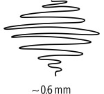 Marqueur permanent 319F Lumocolor spécial
