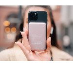 Verbatim Charge 'n' Go Magnetic Wireless Power Bank 5000mAh Pink