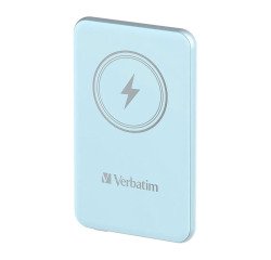 Verbatim charge'n'go - kabellose magnetische Batterie - blau, 10.000mAh