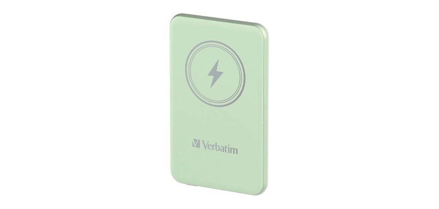 Verbatim Charge'n'Go - kabelloses magnetisches Batterie-Ladegerät 5.000/10.000 mAh