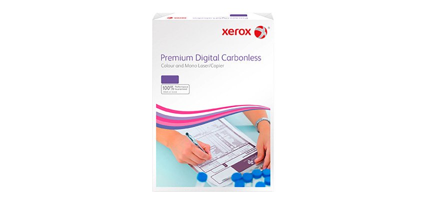 Pre-assembled Xerox Carbonless Sheet 4 sheets white/yellow/pink/blue A4 - ream of 125 pads