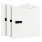 Lot de 3 portes mélaminées Lockers - Serrure à code