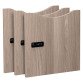 Lot of 3 melamine doors Lockers - Code lock