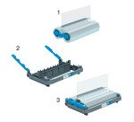Cartouche de plastification pour plastifieuse GBC Foton 30 - 75 microns.