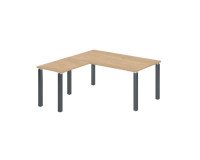 Scrivania angolare eden  l160 x p160