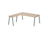 Scrivania manageriale con angolo Ecla