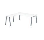 Scrivania manageriale con angolo Ecla