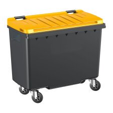 Conteneur à déchets 4 roues 500 litres extérieur