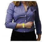 Bracelet papier Tyvek 19 mm Avery - Lot 500 - Jaune fluo