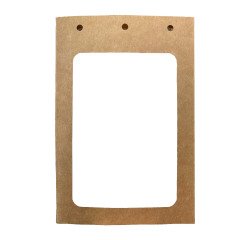 Lot 52 badges en carton 105 x 148 mm Avery + 50 pochettes microperforées imprimables