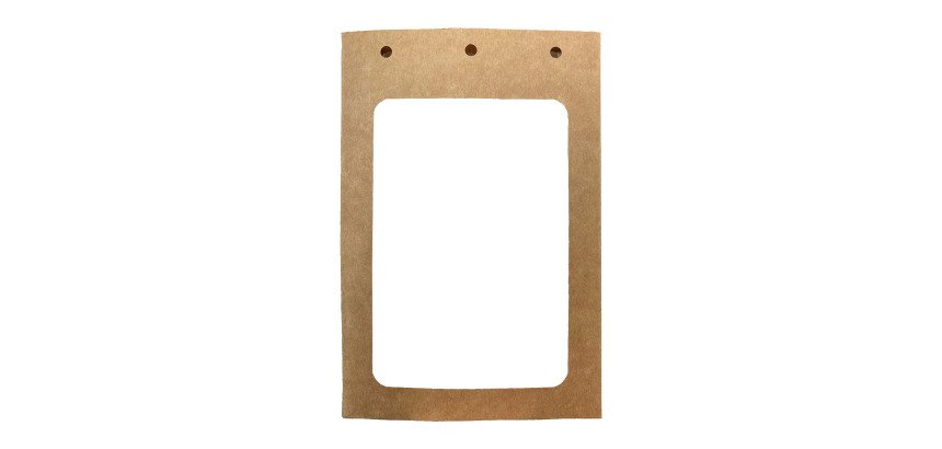 Lot 52 badges en carton 105 x 148 mm Avery + 50 pochettes microperforées imprimables