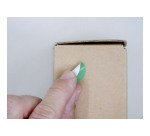 Pastille adhésive repositionnable Ø 20 mm Avery verte - Rouleau de 500