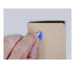 Pastille adhésive repositionnable Ø 20 mm Avery bleue - Rouleau de 500