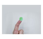 Pastille adhésive repositionnable Ø 20 mm Avery verte - Rouleau de 500