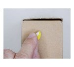 Pastilles adhésives repositionnables Ø 20 mm Avery jaune - Rouleau de 500 - Jaune