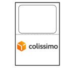 Étiquette intégrée jet d'encre et laser 113 x 164 mm Avezry Stick'Ngo format Colissimo L7980-100 - Lot 100