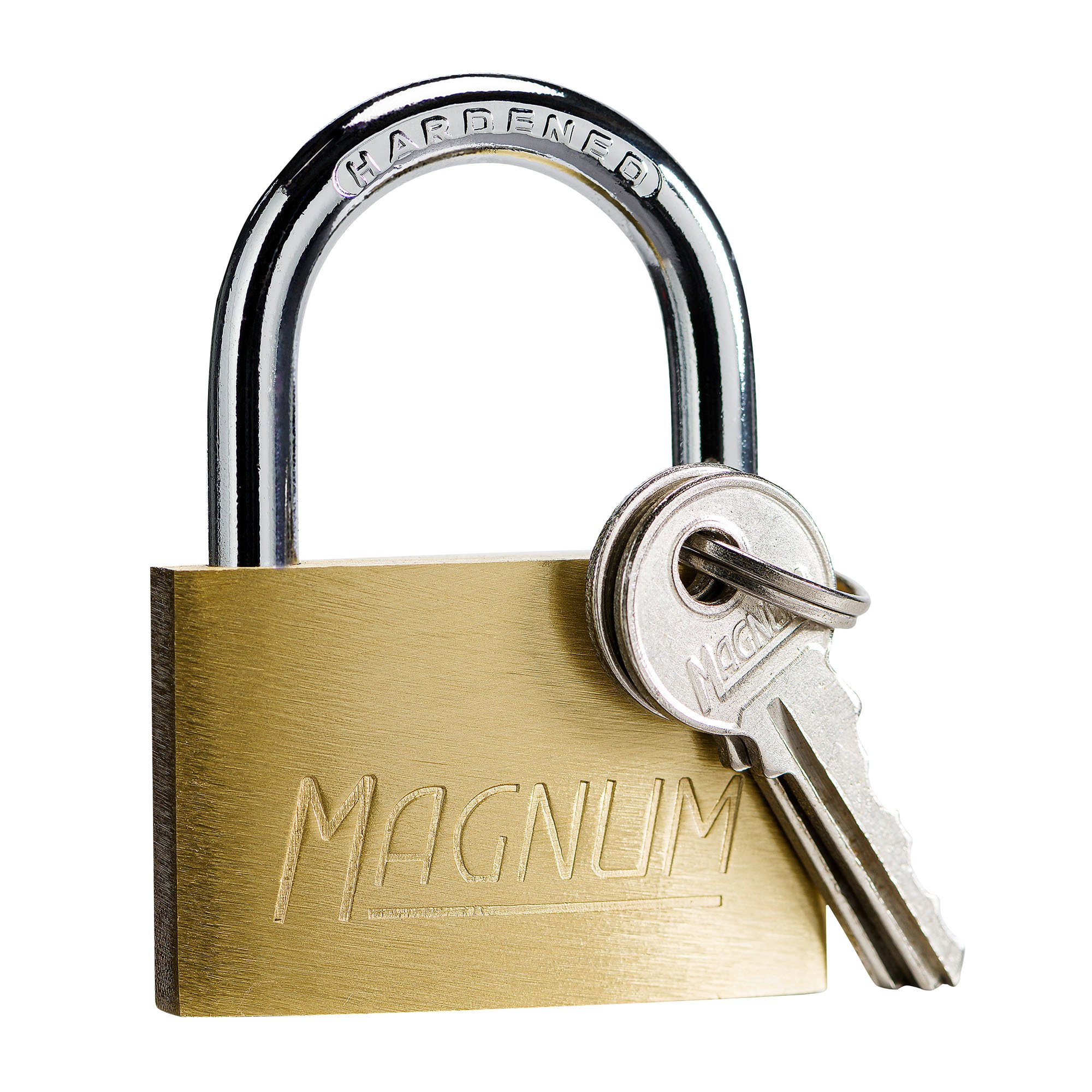 Cadenas à clé Magnum Master Lock CAD40 en laiton massif