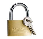 Cadenas à clé Magnum Master Lock CAD40 en laiton massif