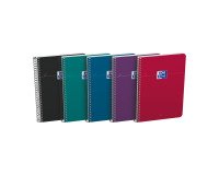Cahiers spirales Oxford Smart 15,5 x 21 cm - Petits carreaux - 160 pages
