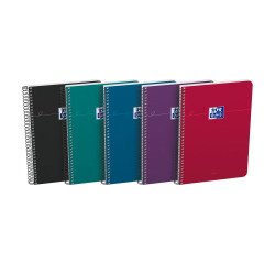 Spiral notebook Oxford Smart 15,5 x 21,5 cm assorted 5 x 5 - 160 pages