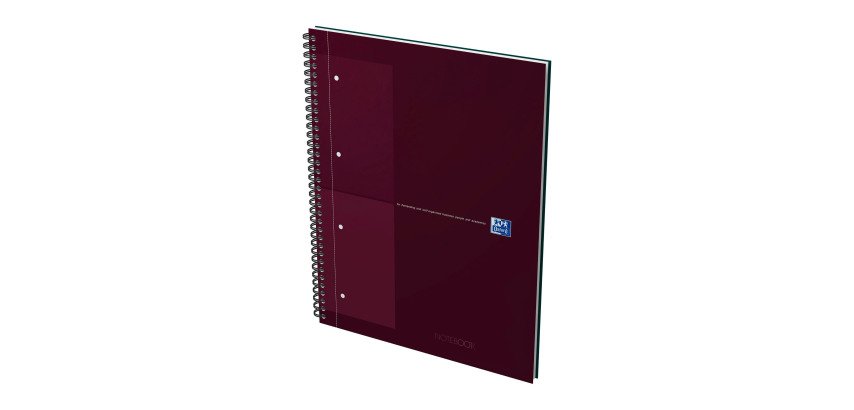 Cuaderno espiral Oxford Notebook 23 x 29,5 cm 5 x 5 - 160 páginas