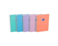 Cahiers spirales Oxford Smart 15,5 x 21,5 cm - Petits carreaux - 160 pages