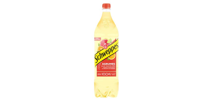 Schweppes agrumes 1.5L - 6 bouteilles
