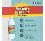Vinaigre blanc 14° Starwax The fabulous - Flacon de 1 L