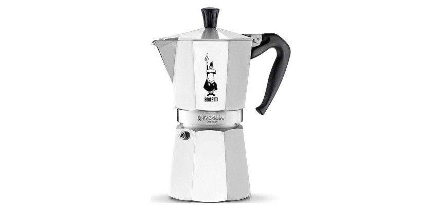Cafetière italienne Bialetti Moka Express aluminium 9 tasses
